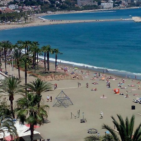 Malagueta Playa Azul Mediterraneo Malaga Luaran gambar